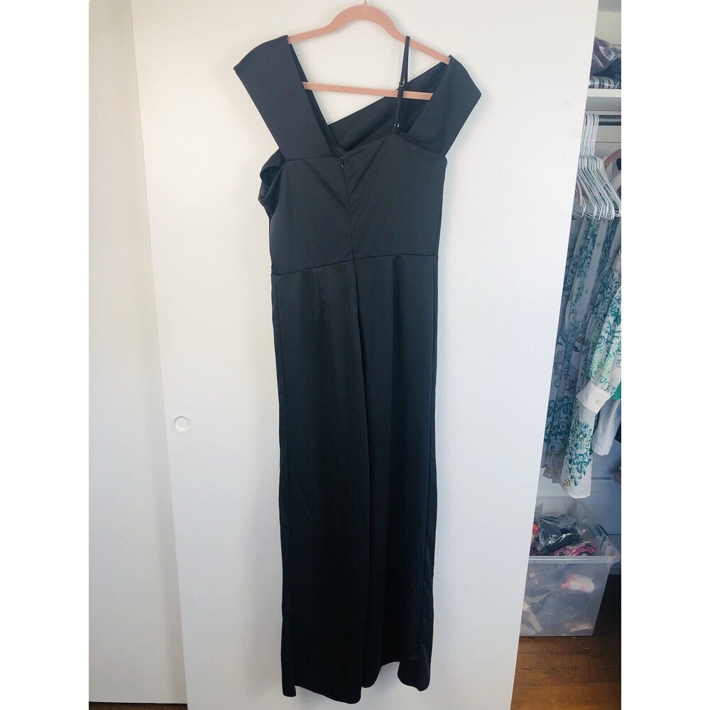 Cider Solid Off-Shoulder Asymmetrical Stitch Jump… - image 6